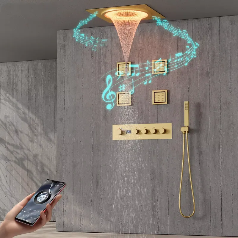 Spa & Wellness Hotel Paradiso - Set Shower LED Pintar dengan Musik,
