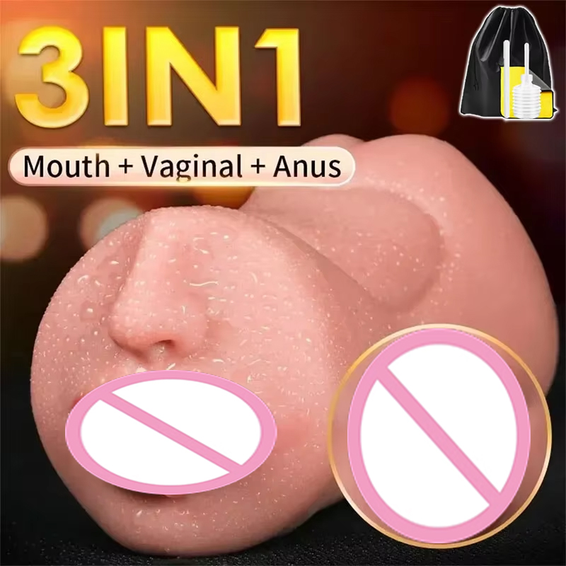 3 IN 1 Vagina Anal Realistic M - Medical Wellness & Spa Werona ulasan dan harga